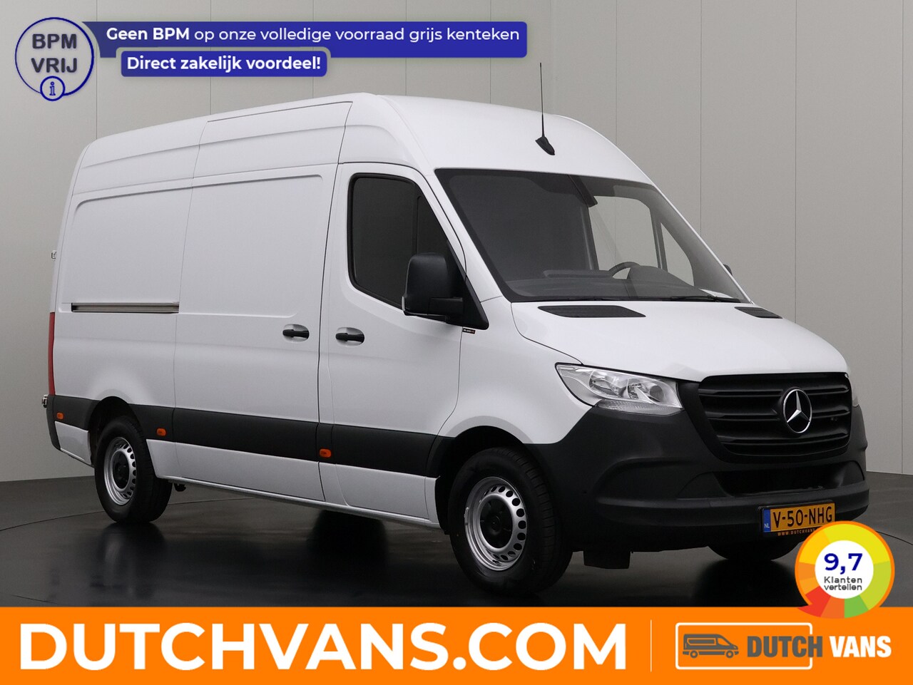 Mercedes-Benz Sprinter - 315CDI L2H2 | Touchscreen Mbux 7" | Camera | Airco | Cruise | Betimmering - AutoWereld.nl