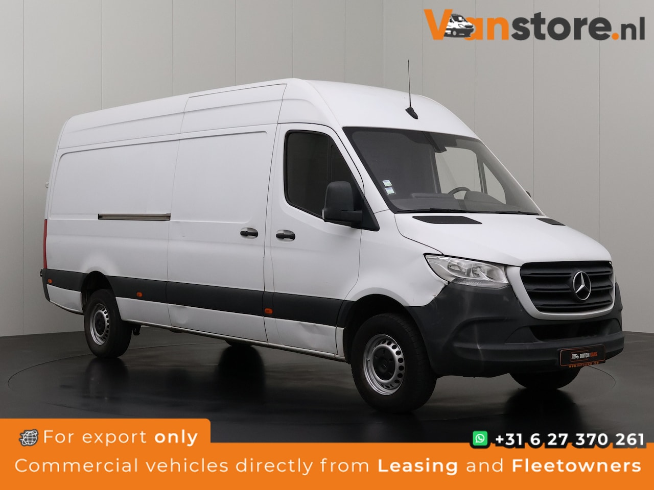 Mercedes-Benz Sprinter - 316CDI 7G-Tronic Automaat L3H2 Maxi | Navigatie | Camera | Airco | Cruise | Betimmering - AutoWereld.nl