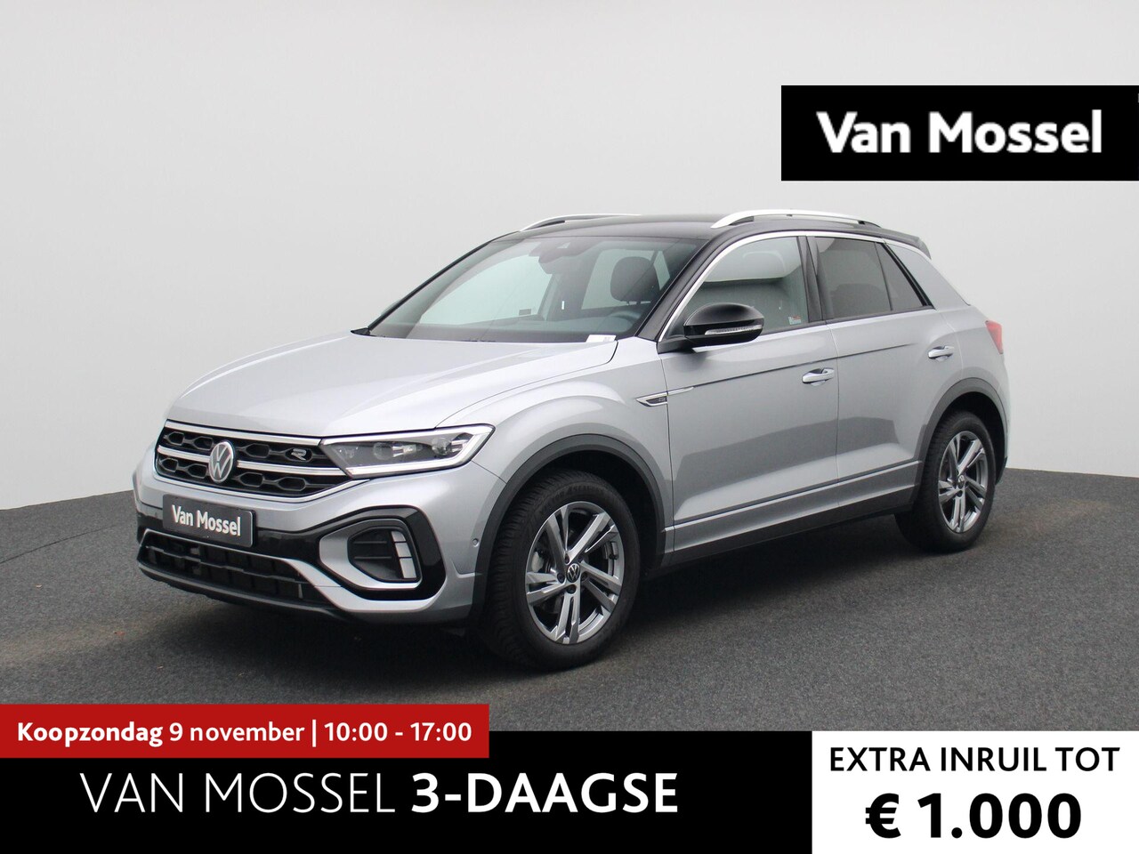 Volkswagen T-Roc - 1.5 TSI R-Line 150 PK | R-Line | Automaat | Stoelverwarming | Navigatie | Trekhaak | Digit - AutoWereld.nl