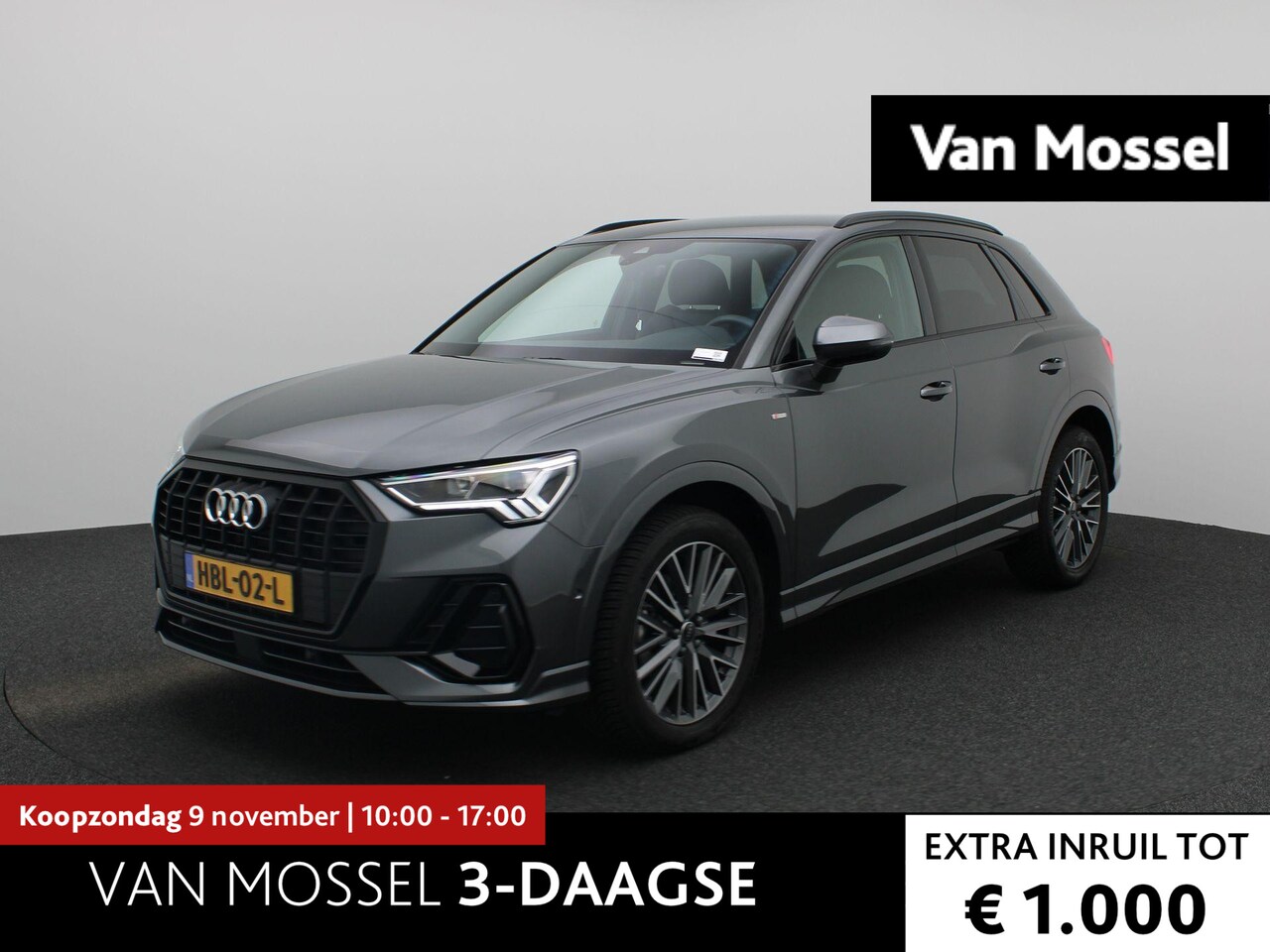 Audi Q3 - 35 TFSI S edition Competition 150 PK | S-Line | Automaat | Navigatie | Camera | Apple Carp - AutoWereld.nl