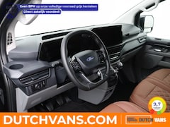 Ford Transit Custom - 2.0TDCI Lang Raptor Sport | Cognac Leder | Navigatie | Camera | Cruise | 3-Persoons | Gara