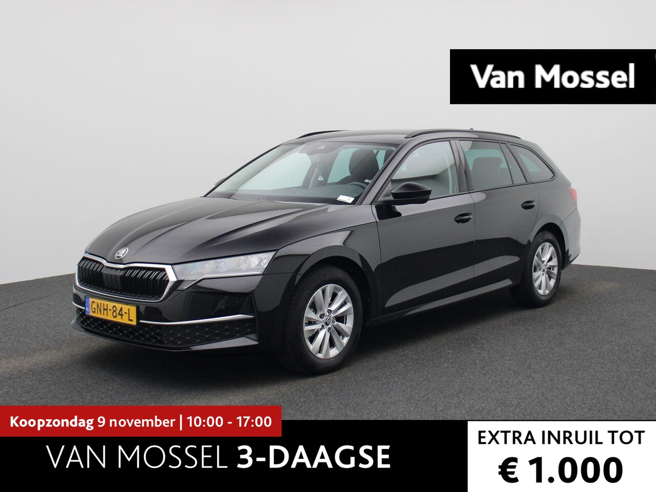 Skoda Octavia Combi - 1.5 TSI MHEV Business Edition Plus Travel Assist Pakket| Extra donkere ramen achter | Auto - AutoWereld.nl