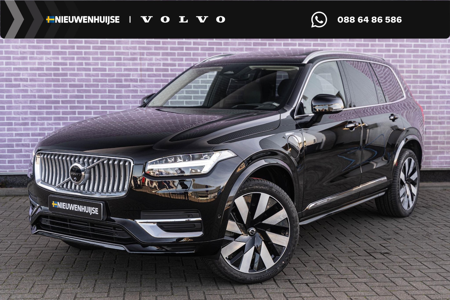 Volvo XC90 - T8 Recharge AWD Ultimate Bright | 7-Zits | Longe Range | Google | Schuif-/Kanteldak | Head - AutoWereld.nl