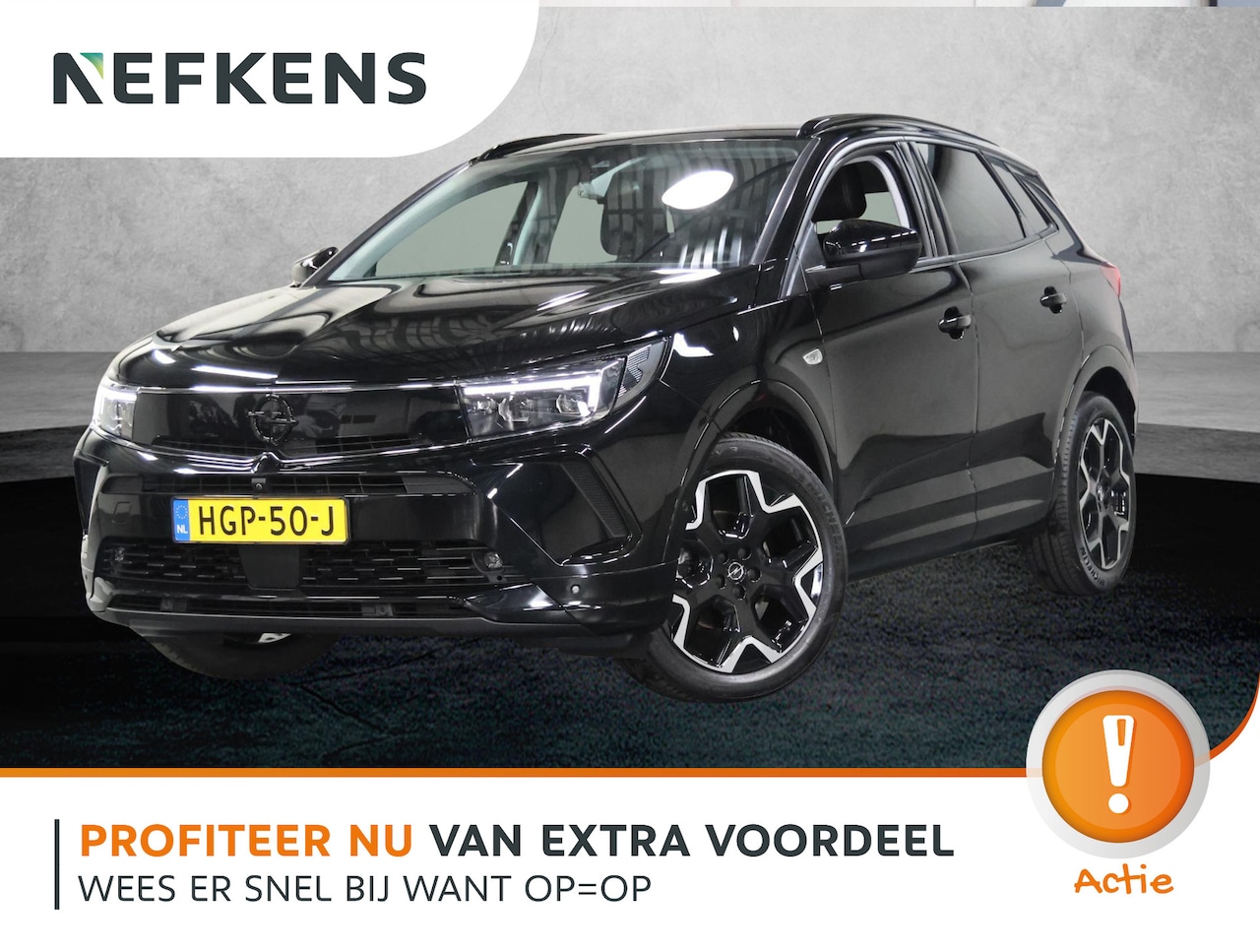 Opel Grandland - 1.2 130PK Turbo GS | 1ste eigenaar | AppleCarPlay/AndroidAuto | Alcantara/LEER | Climate C - AutoWereld.nl