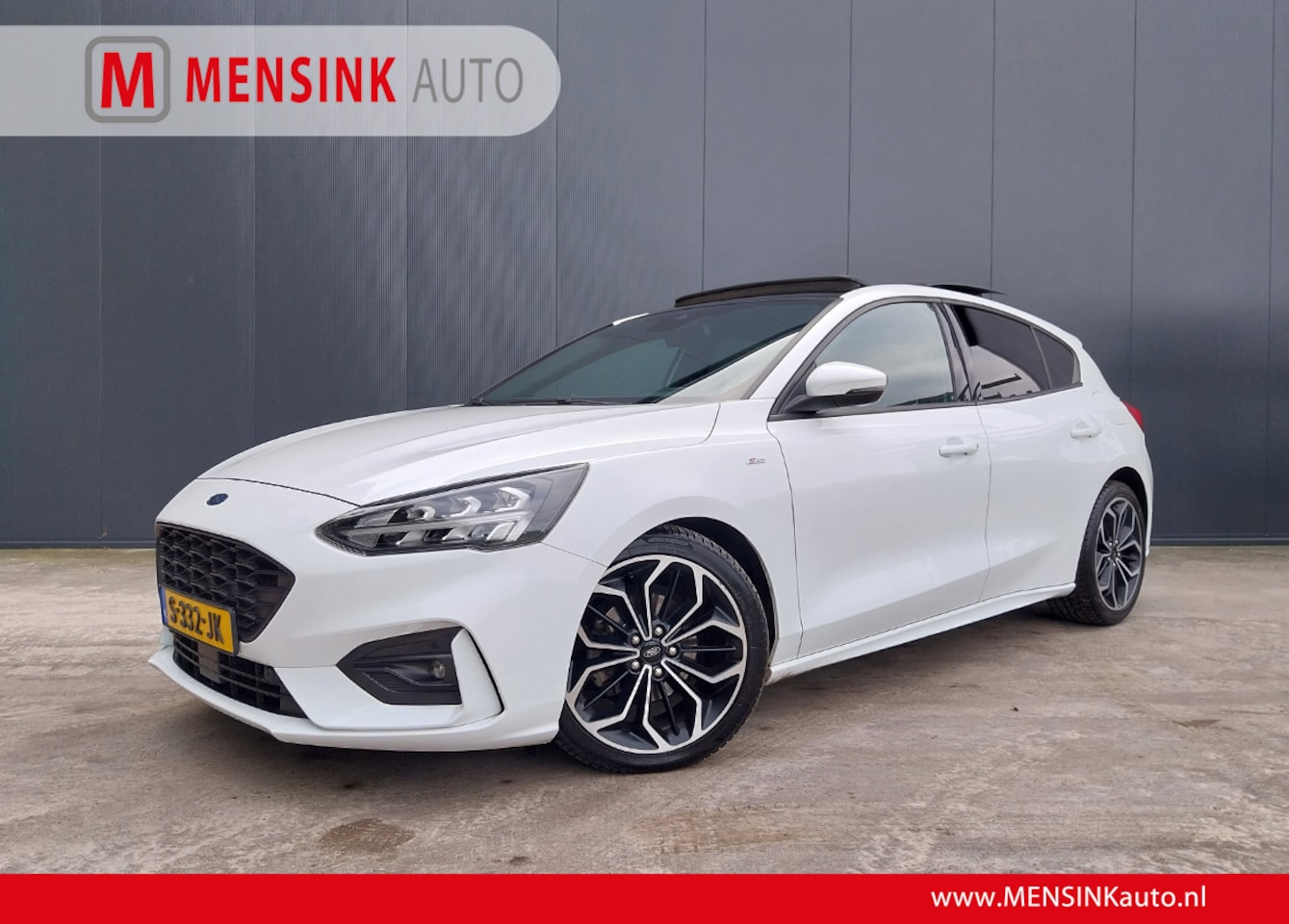 Ford Focus - 1.0 EcoBoost ST Line PANO DAK ADAPT CRUISE HUD CAMERA B&O SOUND LED NAVI 18 INCH - AutoWereld.nl