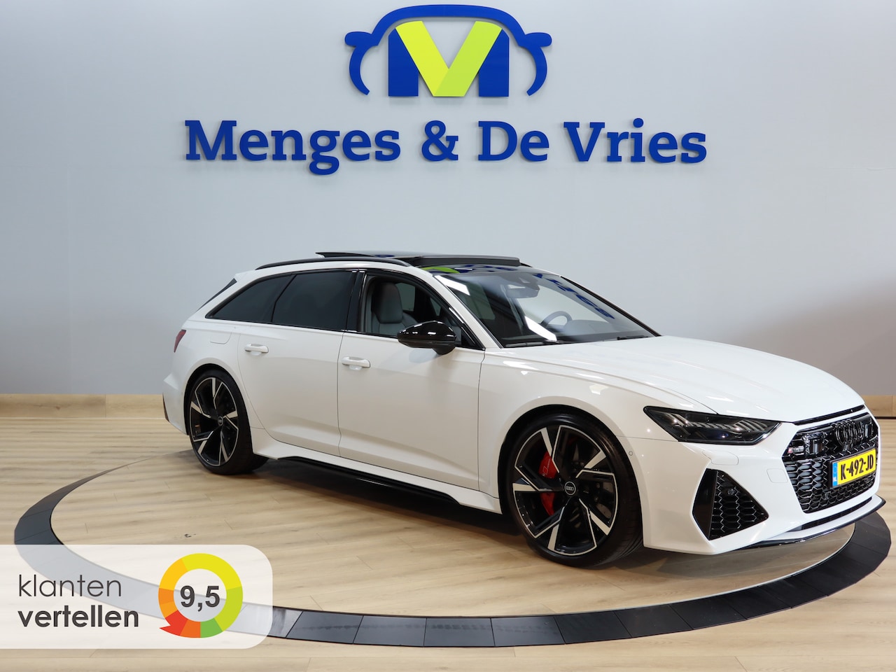 Audi RS6 - Avant TFSI quattro Dynamic Plus Keramisch | 4WS | Softclose | Panorama  | Laser | B&O | St - AutoWereld.nl
