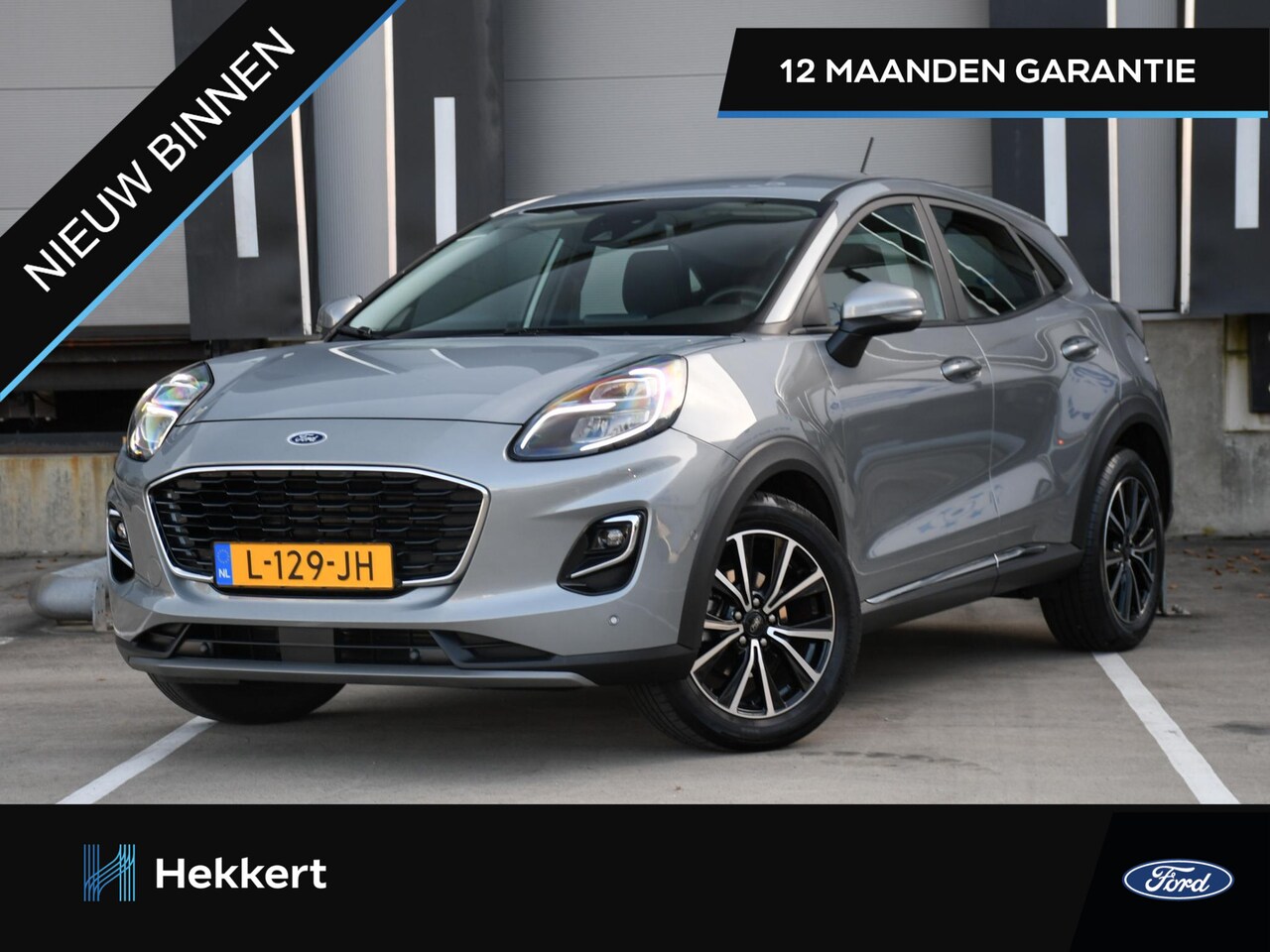 Ford Puma - Titanium 1.0 EcoBoost Hybrid 125pk Occasion WINTER PACK | LED | DAB | 17''LM | ADAPT. CRUI - AutoWereld.nl