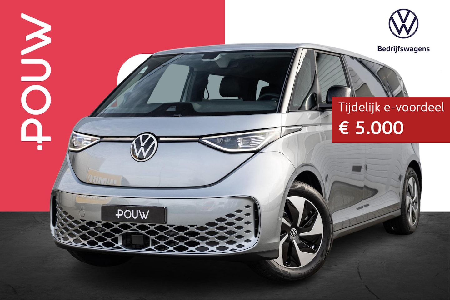 Volkswagen ID. Buzz - Pro Bulli 86 kWh 286pk LWB | Assistance Pakket | Comfort Pakket - AutoWereld.nl