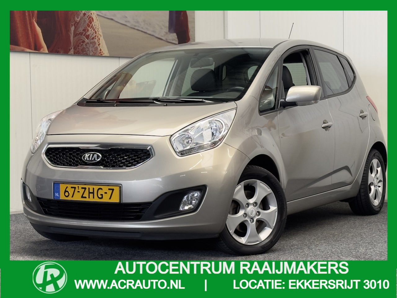 Kia Venga - 1.4 CVVT SUPER PACK 5 DEURS NAVIGATIE CLIMATE CONTROL ACHTERUITRIJCAMERA LM VELGEN ZEER MO - AutoWereld.nl