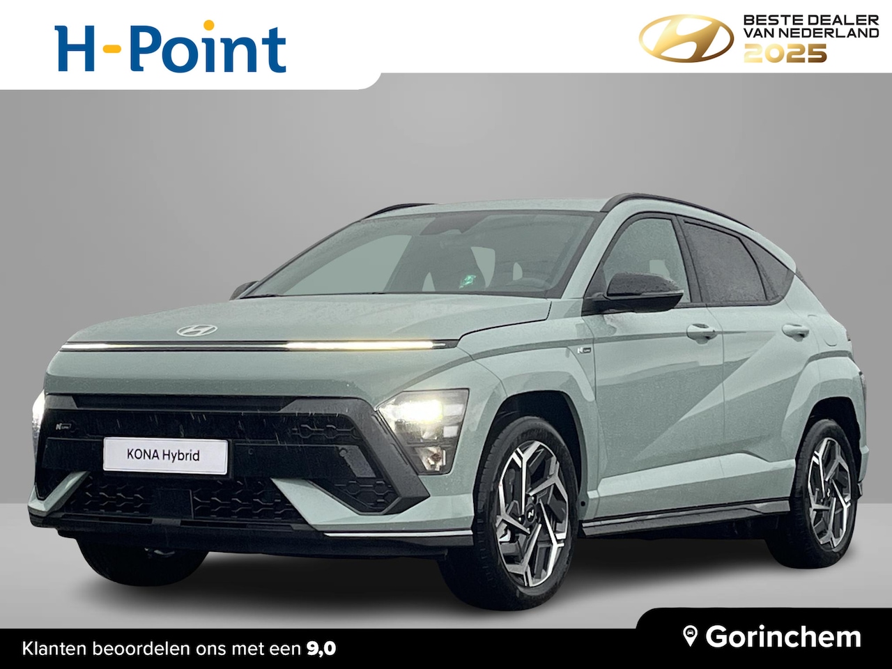 Hyundai Kona - 1.6 GDI HEV N-Line Edition | N-Line exterieur & Pack N-Line interieur | 18'' Lichtmetalen - AutoWereld.nl