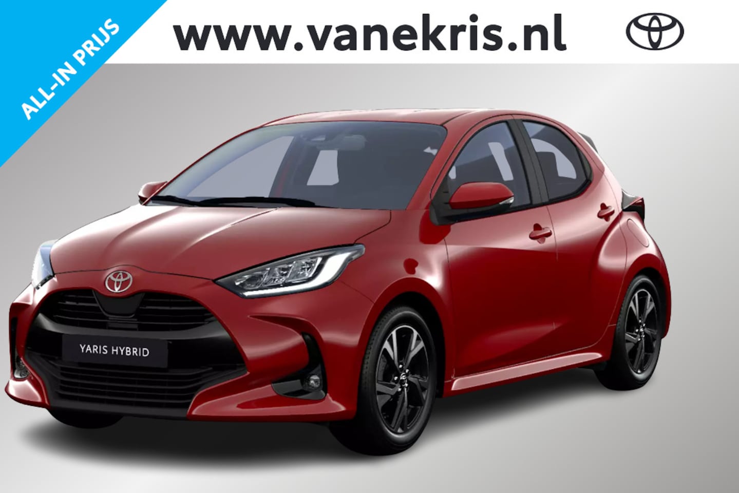 Toyota Yaris - 1.5 Hybrid 115 Dynamic 1.5 Hybrid 115 Dynamic, Comfort Pack, Nieuw, in december leverbaar met €1.000 Inruilpremie - AutoWereld.nl