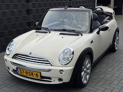 MINI Cabrio - 1.6 Cooper| WIT| LEER| CLIMA| 99DKM| ZEER NETJES