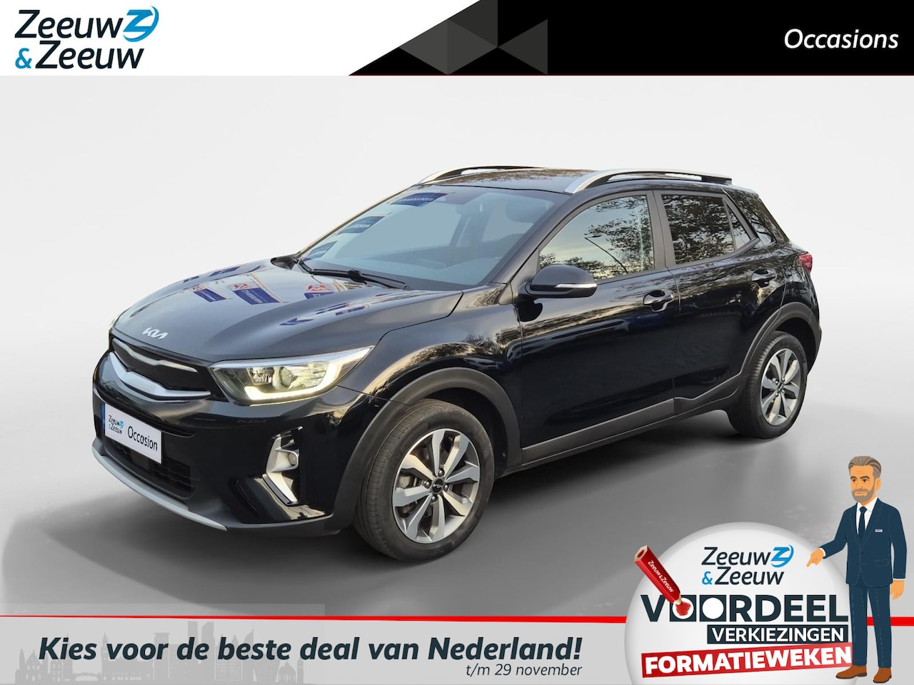 Kia Stonic - 1.0 T-GDi MHEV DynamicPlusLine | Automaat | Navigatie | Climate Control | Cruise Control | - AutoWereld.nl