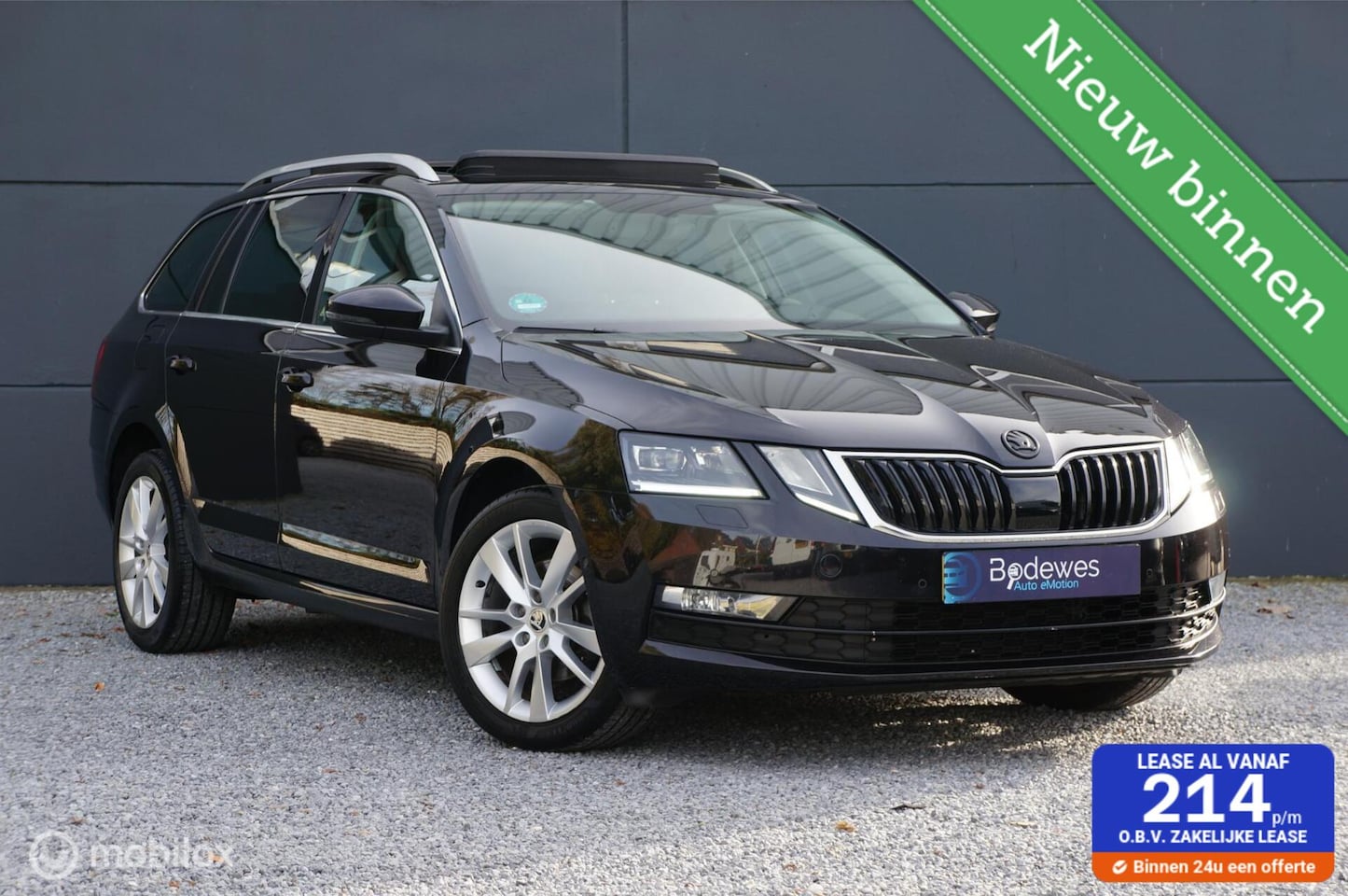 Skoda Octavia Combi - 1.5 TSI Greentech Bns Plus Pano PDC LED! - AutoWereld.nl