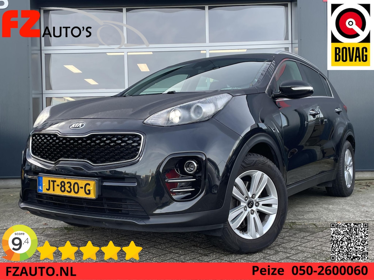 Kia Sportage - 1.6 GDI First Edition - Navigatie - Climate Control - Lichtmetalen velgen - Trekhaak - AutoWereld.nl
