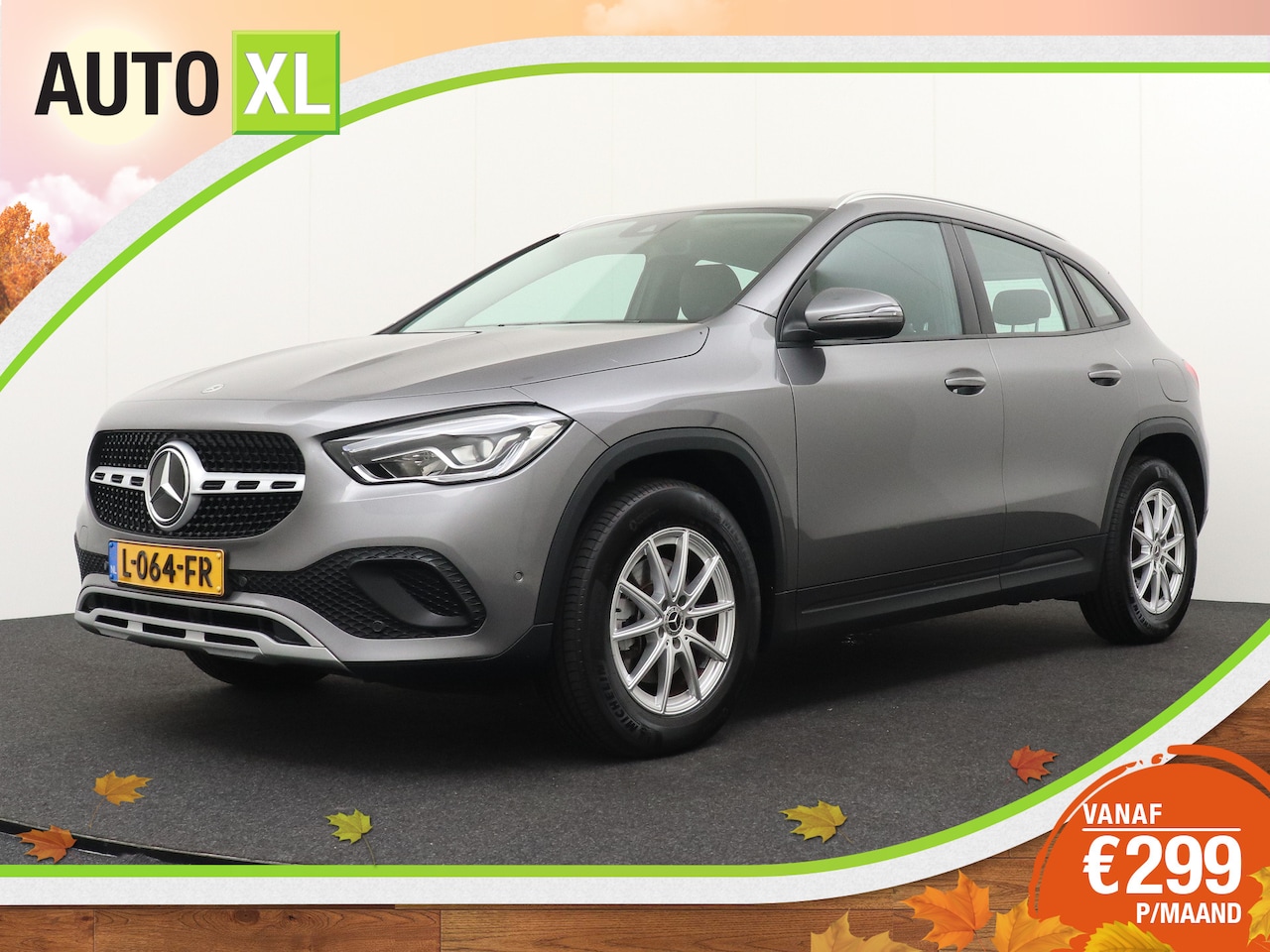 Mercedes-Benz GLA-Klasse - 200 164 PK Business Solution Navi Camera H-Leder - AutoWereld.nl