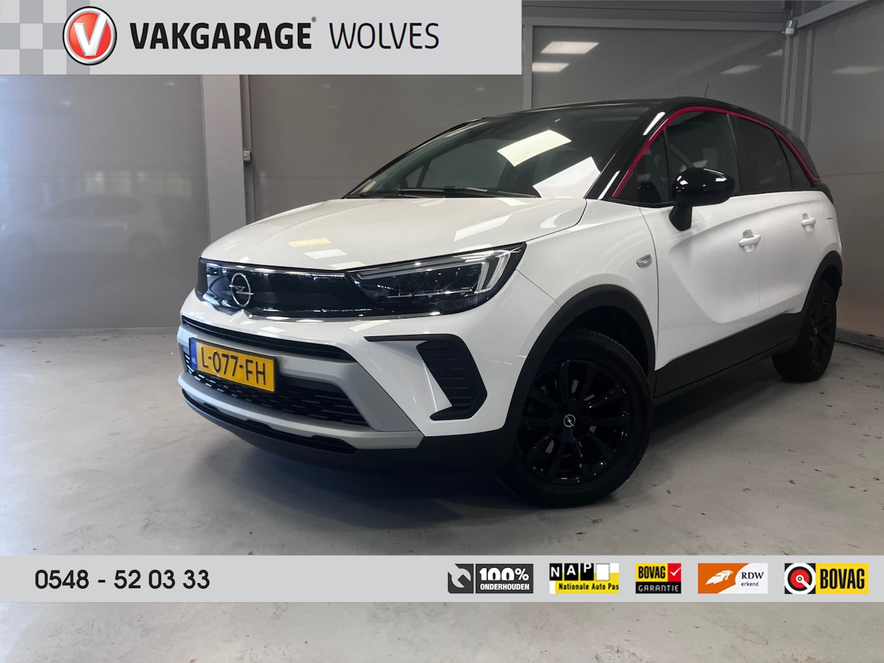 Opel Crossland - 1.2 Turbo GS Line | CAMERA | NAVI | LED | CAR PLAY | - AutoWereld.nl