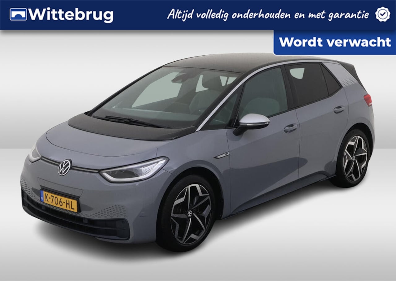 Volkswagen ID.3 - First Plus 58 kWh 204pk / Navigatie / LM 19 inch / Zwart dak / APP / Camera / Keyless / Pa - AutoWereld.nl