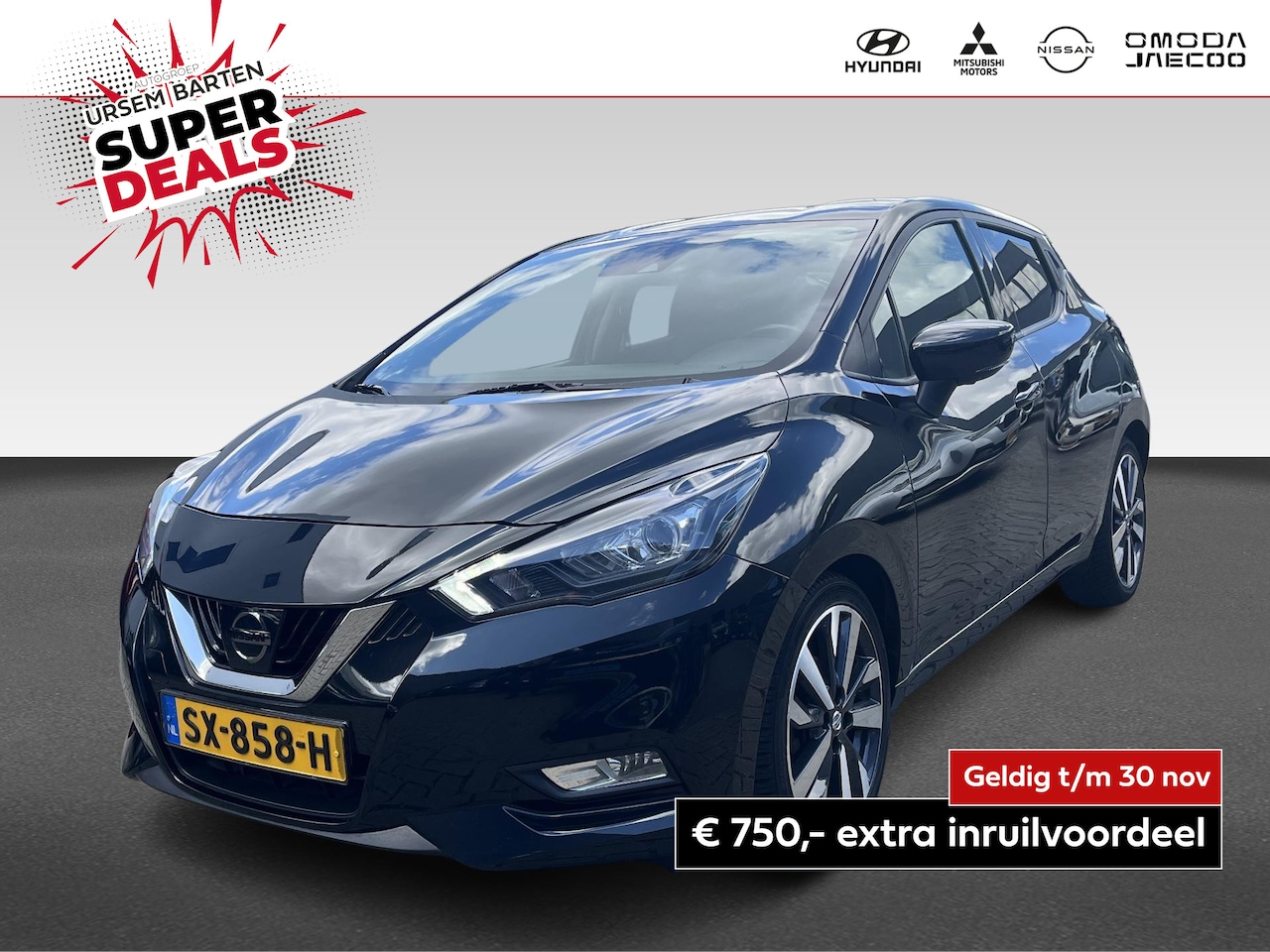 Nissan Micra - 0.9 IG-T Tekna Bose geluid systeem - AutoWereld.nl