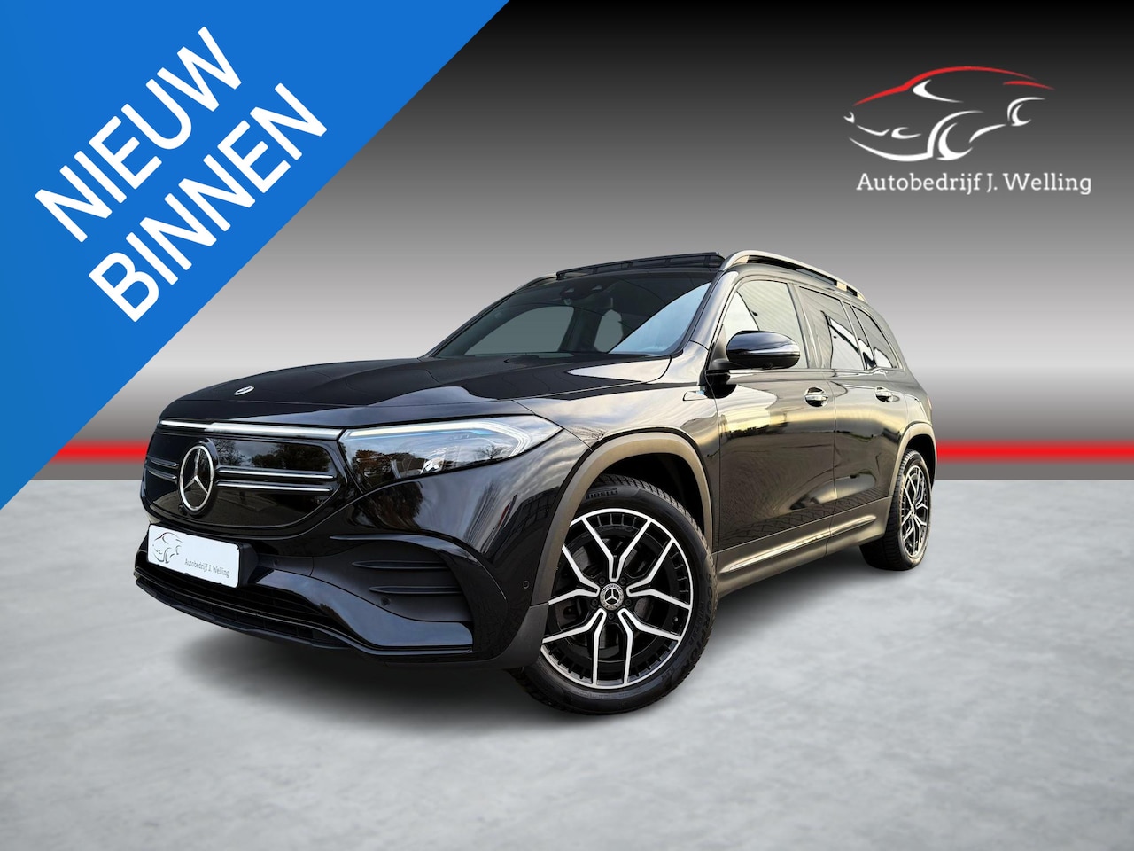 Mercedes-Benz EQB - 350 4MATIC AMG Line 67 kWh Pano / 360 cam - AutoWereld.nl
