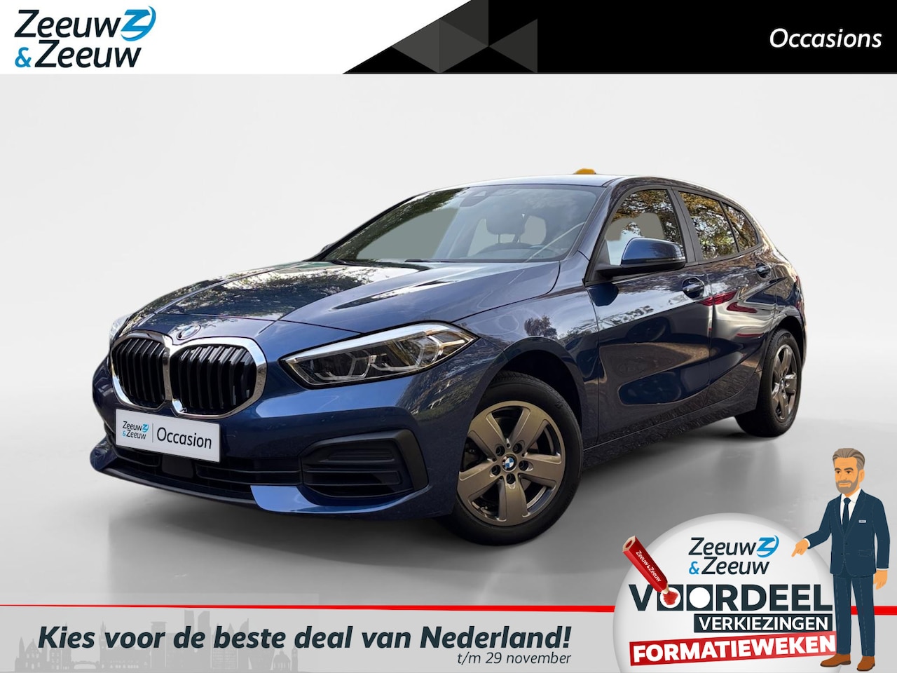 BMW 1-serie - 116i Introduction Edition | Cruise Control | Navigatie | Parkeersensoren | Digitale Cockpi - AutoWereld.nl