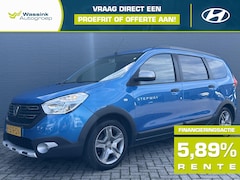 Dacia Lodgy - 1.3 TCe 130pk GPF Stepway 5p | Navigatie | Achteruitrij camera | Cruise Control | DAB Radi