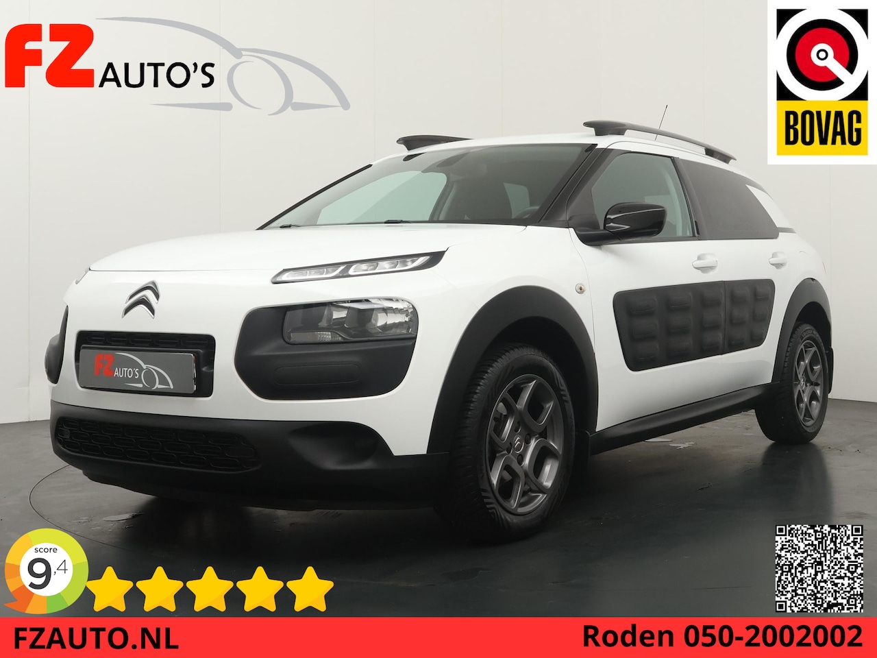 Citroën C4 Cactus - 1.2 PureTech Business - Airconditioning - Cruise Control - Parkeersensoren Achter - AutoWereld.nl