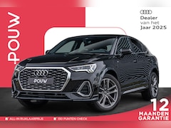 Audi Q3 Sportback - 45 TFSIe 245pk S-tronic S Edition | Camera | Stoelverwarming | Dodehoek Sensor | Apple Car