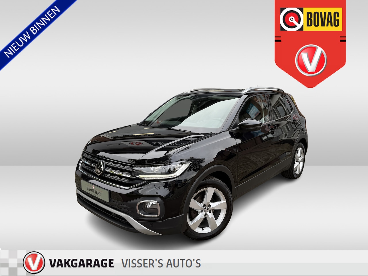 Volkswagen T-Cross - 1.0 TSI Style | airco | apple carplay/android auto | 17 inch lichtmetalen velgen | trekhaa - AutoWereld.nl