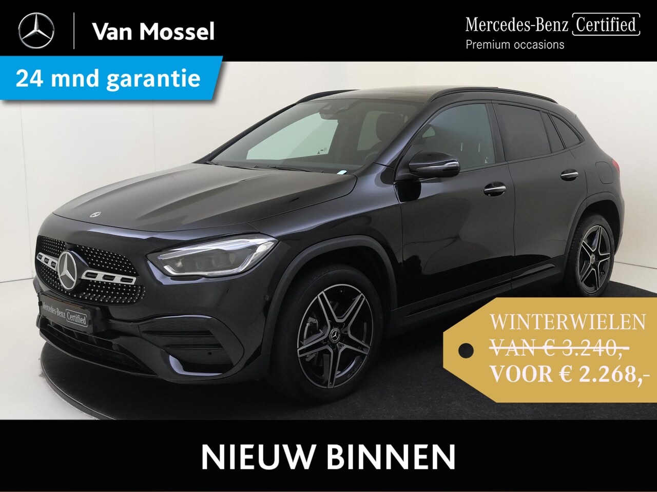 Mercedes-Benz GLA-Klasse - 250 e AMG Line / Panoramadak/ Night/ 19 inch/ Memory/ El. Trekhaak - AutoWereld.nl