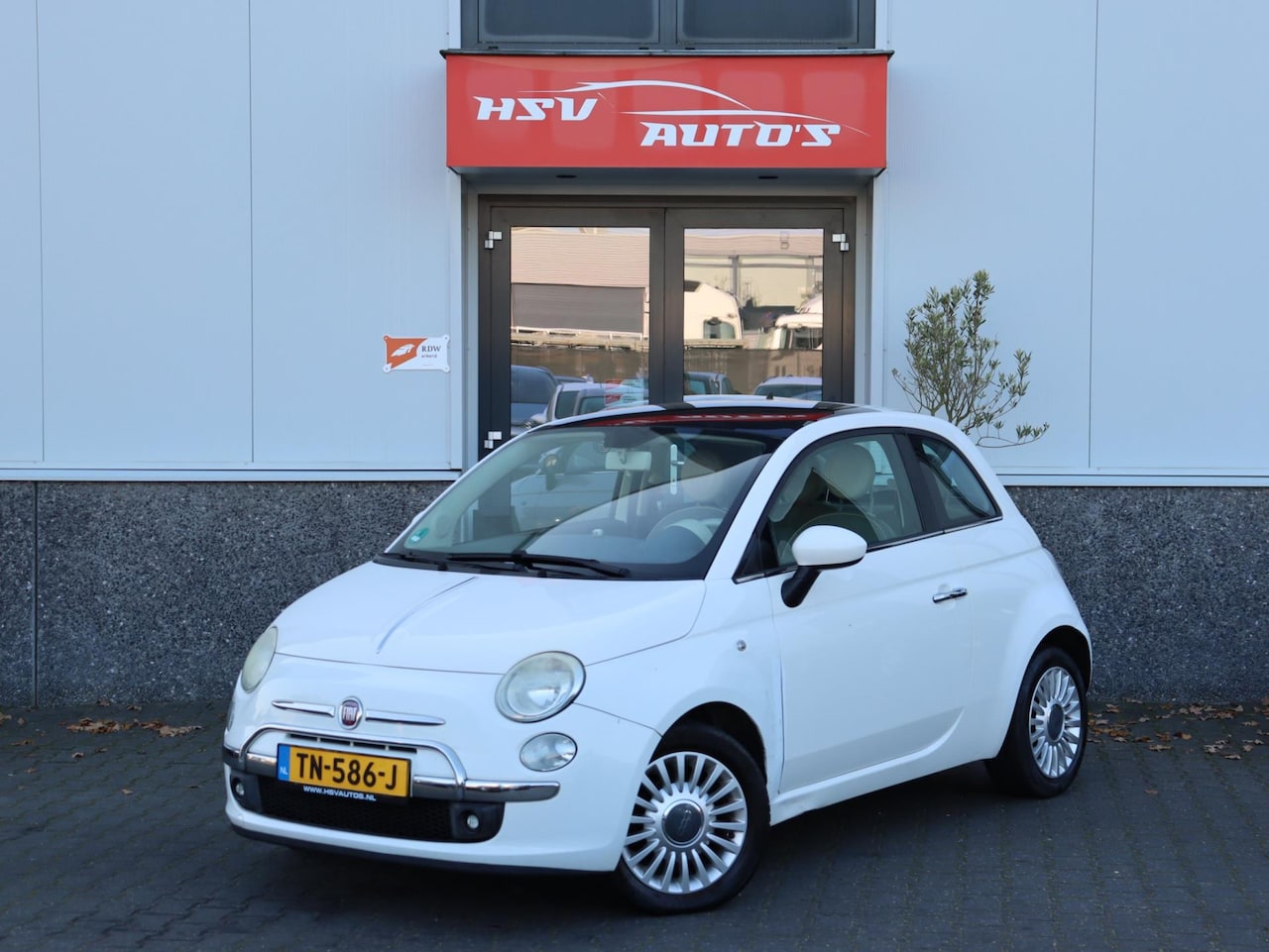 Fiat 500 - 1.2 Naked airco LM panodak - AutoWereld.nl