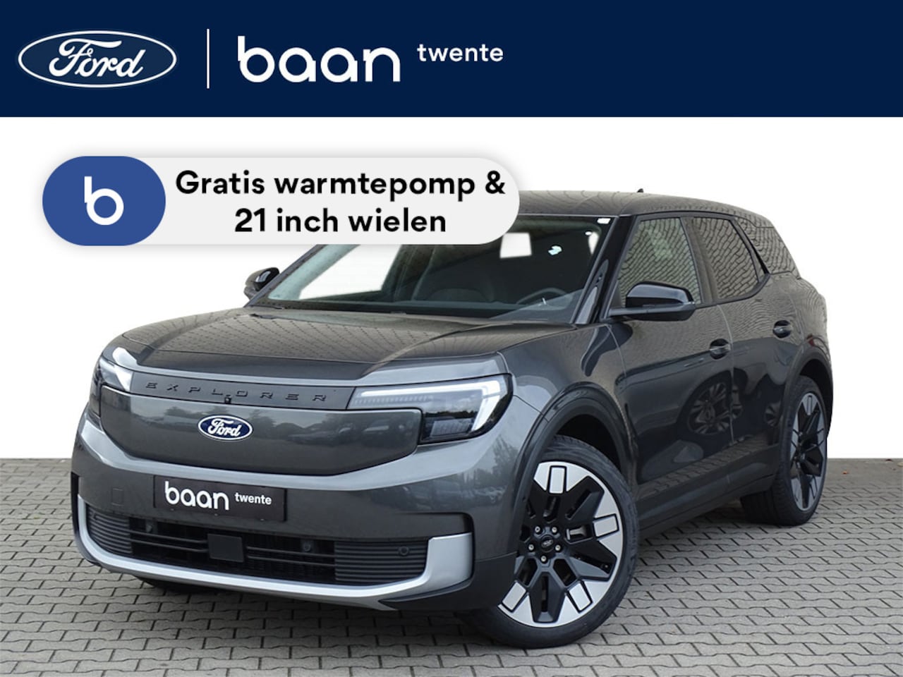 Ford Explorer - Extended Range RWD 286 PK 77 kWh | 21 inch | Head-up | Warmtepomp | 360 camera | Elekt. ac - AutoWereld.nl