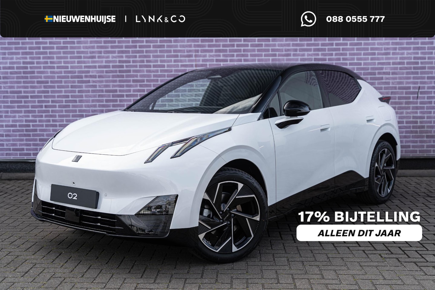 Lynk & Co 02 - More 66 kWh | Adaptive Cruise Control | Panoramadak | Harman Kardon Premium Audio Systeem - AutoWereld.nl