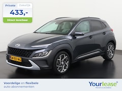 Hyundai Kona - 1.6 GDI HEV Premium | All-in 433, - Private Lease | Zondag Open
