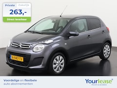 Citroën C1 - 1.0 VTi Millenium | All-in 263, - Private Lease | Direct uit voorraad