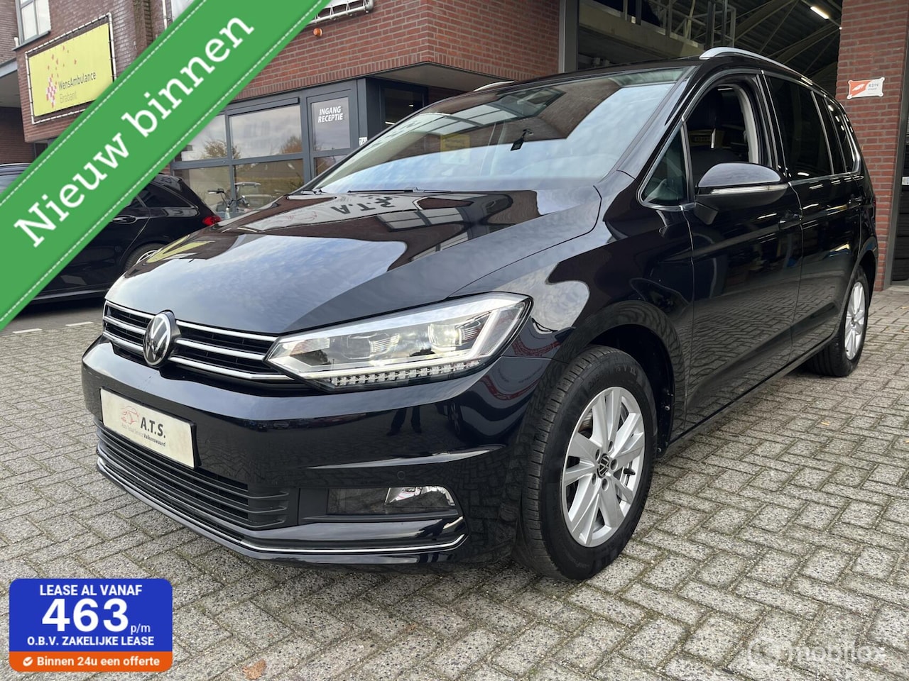 Volkswagen Touran - 1.5 TSI Highline 7p DSG*PANO-DAK*ACC*CAMERA* - AutoWereld.nl