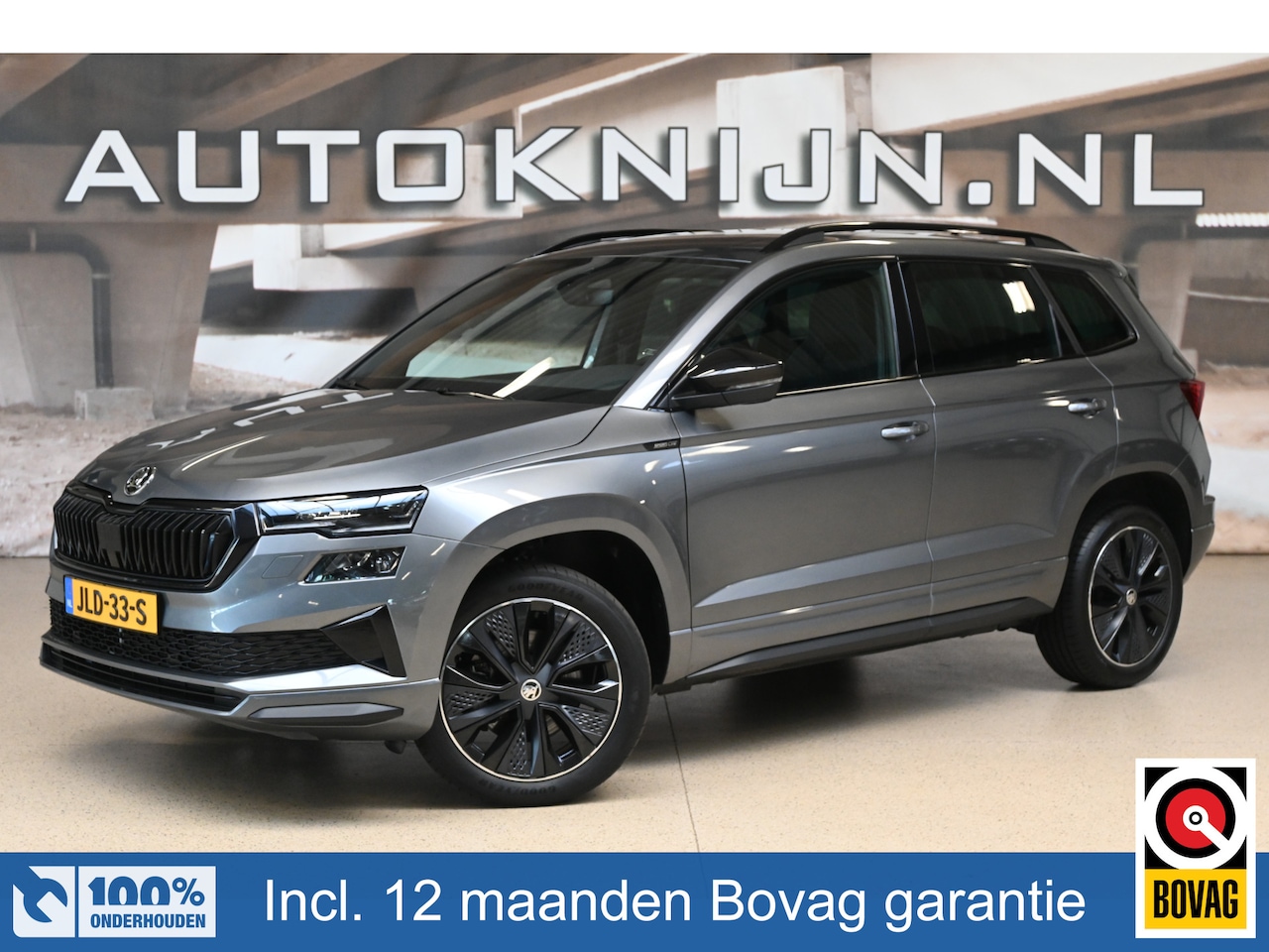 Skoda Karoq - 1.5 TSI 150pk Sportline Business | ACC | Matrix LED | Keyless | 100% (Dealer) onderhouden - AutoWereld.nl