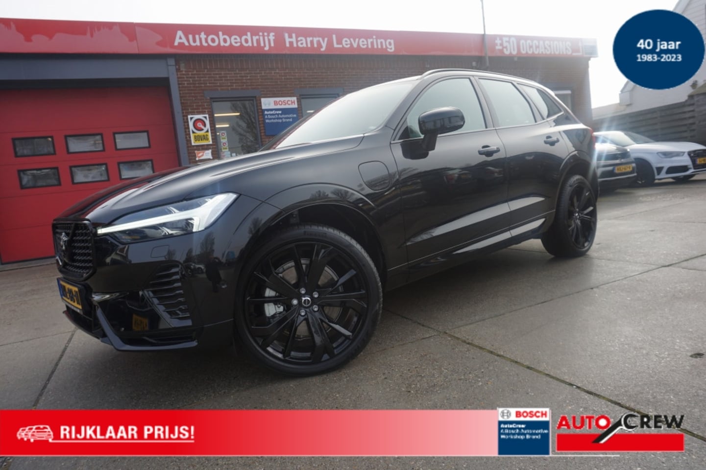 Volvo XC60 - T8 Plug-In Hybrid 455pk Aut AWD Ultra Black Edition Panoramadak - AutoWereld.nl