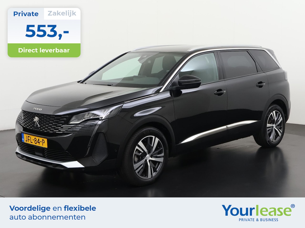 Peugeot 5008 - 1.2 Hybrid 136 Allure Pack Business | All-in 553,- Private Lease | Direct uit voorraad - AutoWereld.nl