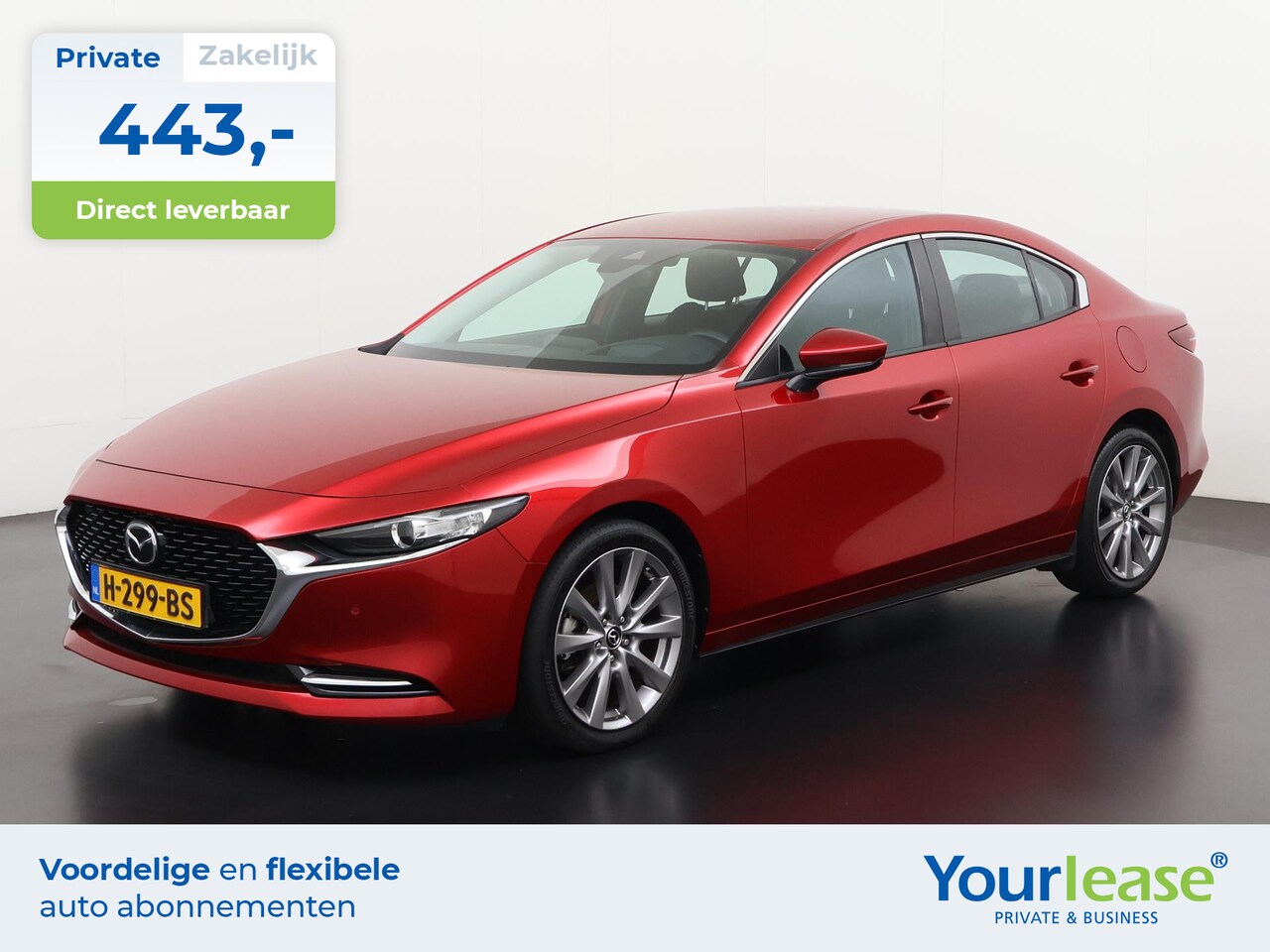 Mazda 3 - 2.0 e-SkyActiv-X M Hybrid 180 | All-in 443,- Private Lease | Direct uit voorraad - AutoWereld.nl