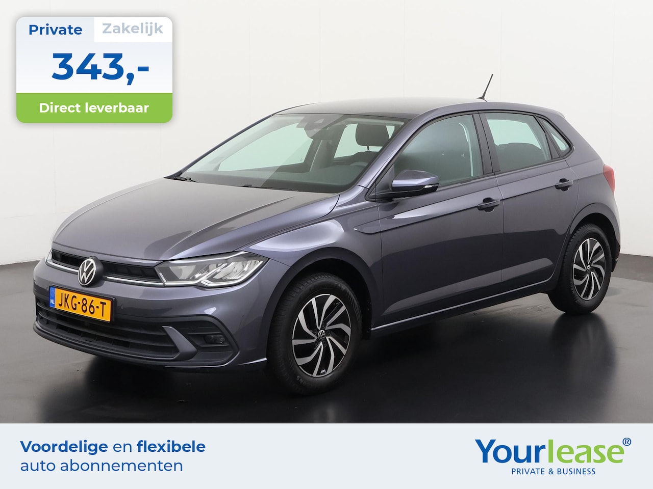Volkswagen Polo - 1.0 MPI Fresh | All-in 343,- Private Lease | Direct uit voorraad - AutoWereld.nl