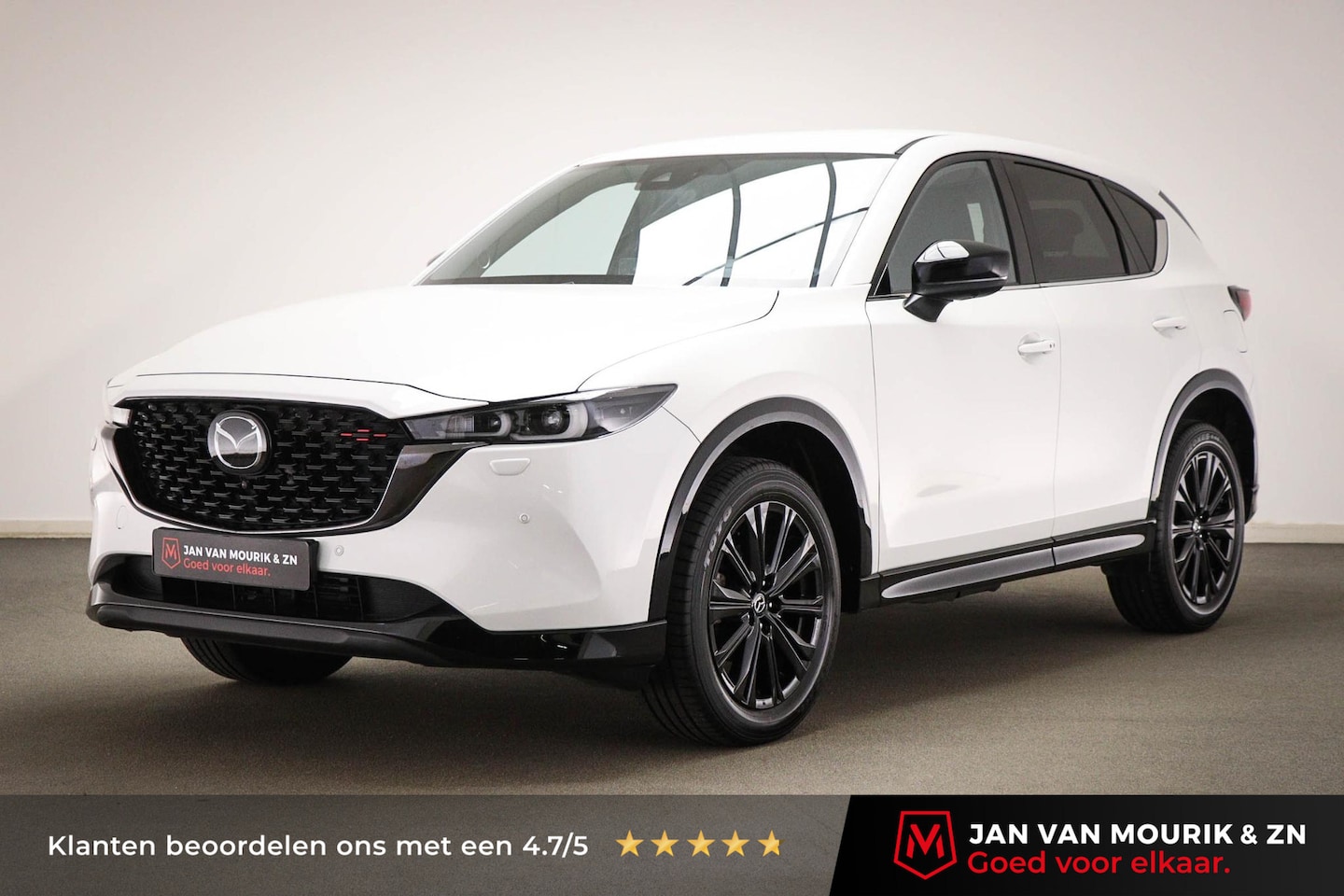 Mazda CX-5 - 2.0 e-SkyActiv-G M Hybrid 165 Homura | HEAD UP | ACHTERBANKVERWARMING | DAB | APPLE | 360 - AutoWereld.nl