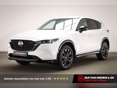 Mazda CX-5 - 2.0 e-SkyActiv-G M Hybrid 165 Homura | HEAD UP | ACHTERBANKVERWARMING | DAB | APPLE | 360