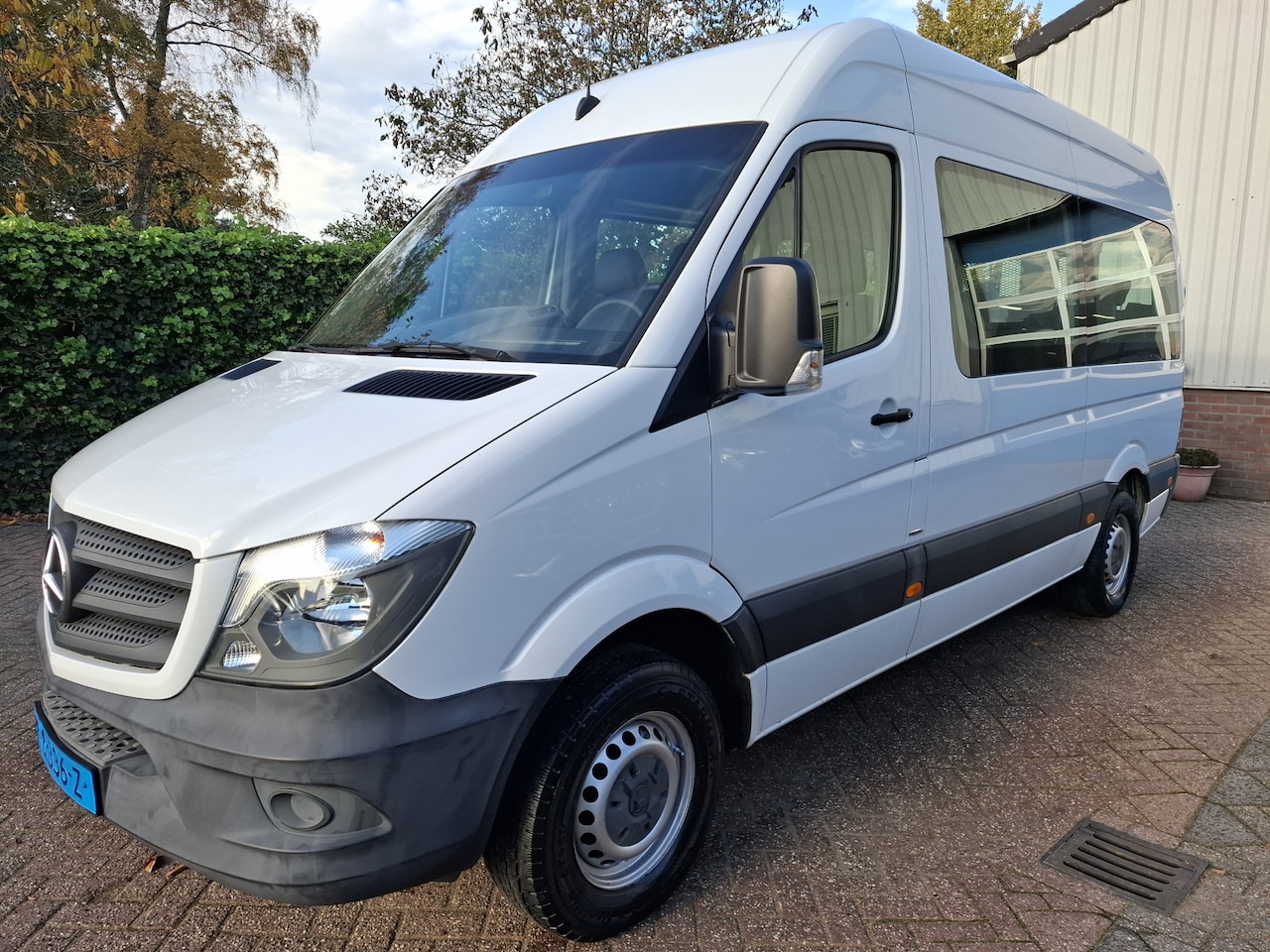 Mercedes-Benz Sprinter - 314 2.2CDI 9-PERSOONS 28950.- INCL BTW ROLSTOELVERVOER LIFT 143PK - AutoWereld.nl