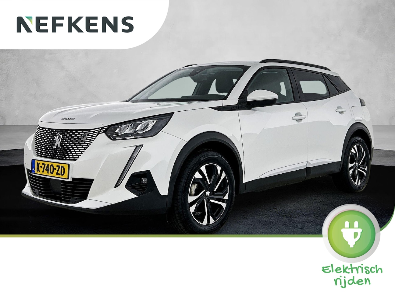 Peugeot e-2008 - SUV EV Allure Pack 50 kWh 136pk | Accu SOH 92,2% | Navigatie | Achteruitrijcamera | 3D Coc - AutoWereld.nl