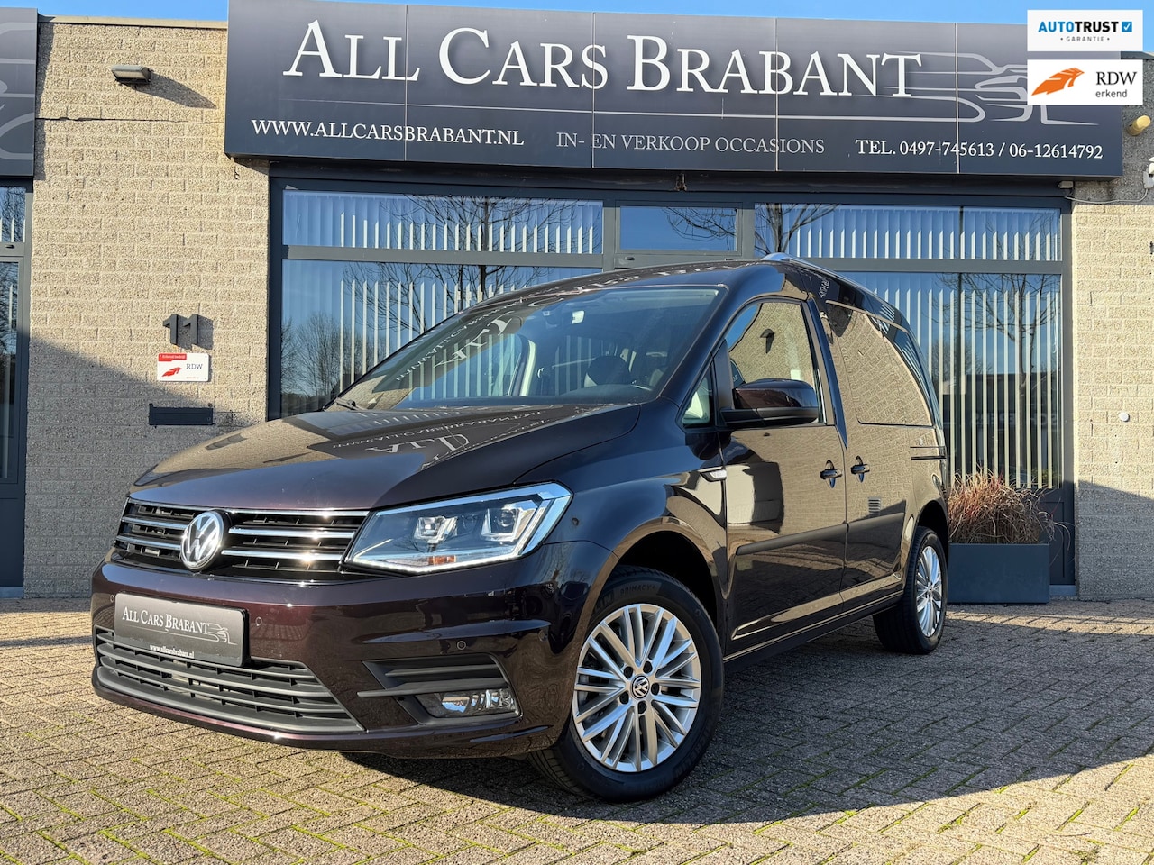 Volkswagen Caddy - 1.4 TSI Combi Highline / alle optie's / 1e eigenaar/ led/ navi - AutoWereld.nl