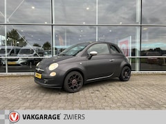Fiat 500 - 0.9 TwinAir Blackjack Lichtmetalen Velgen, Leer