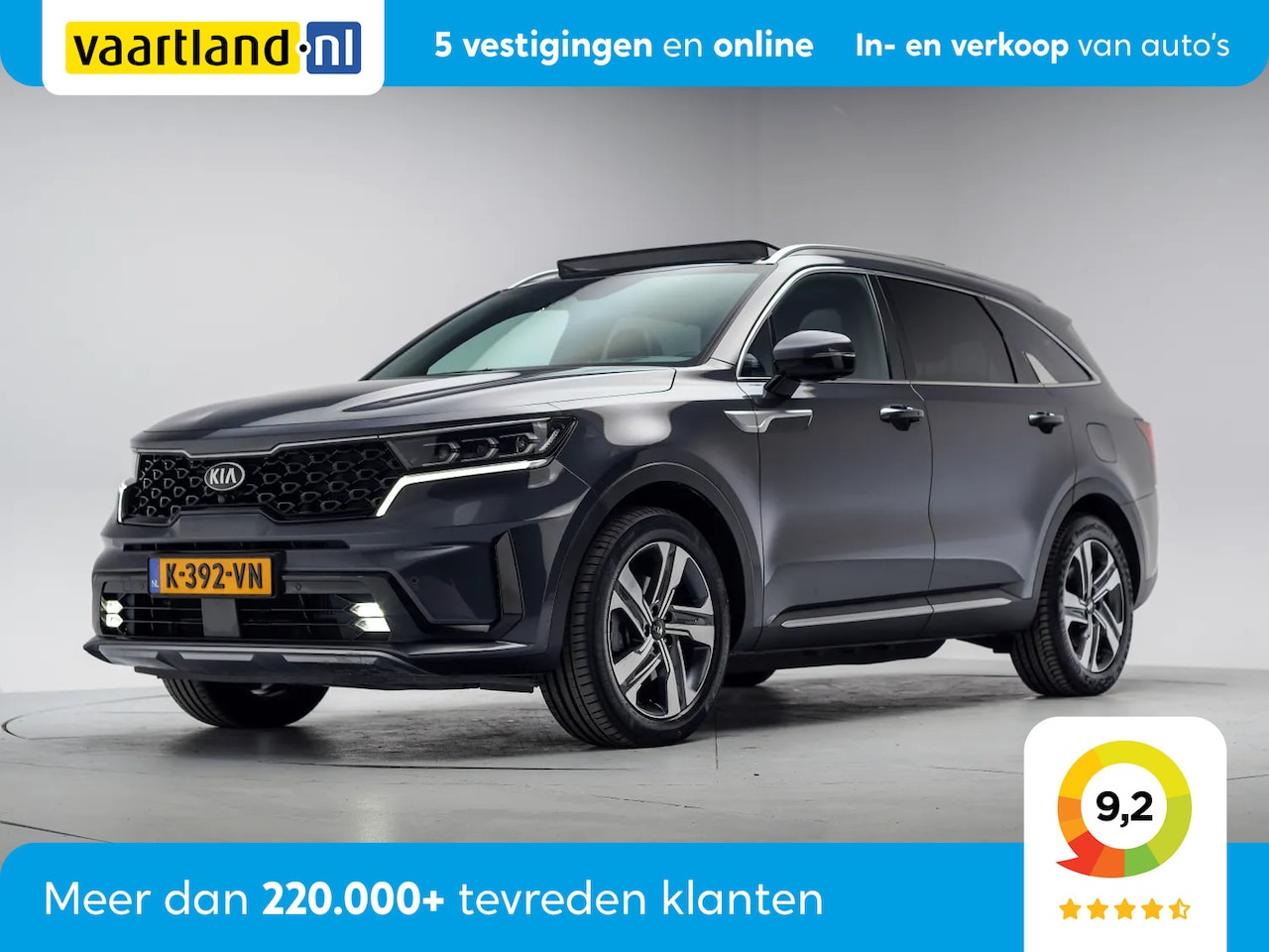 Kia Sorento - 1.6 T-GDI PHEV 4WD ExecutiveLine 7-Pers. [ Panorama Leder Stoelventilatie ] - AutoWereld.nl