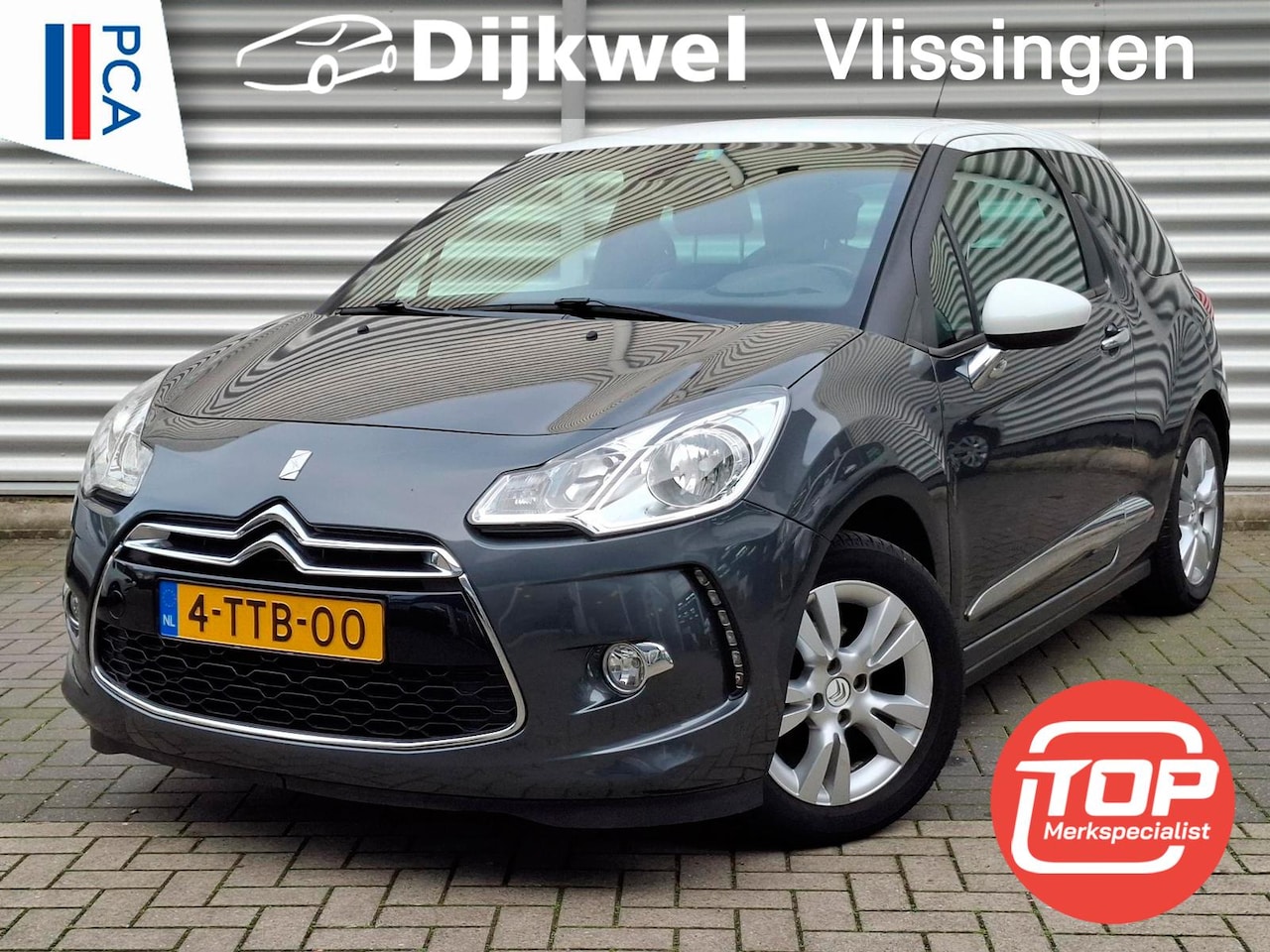 Citroën DS3 - 1.2 VTi So Chic Pack Comfort Clima/Park - AutoWereld.nl