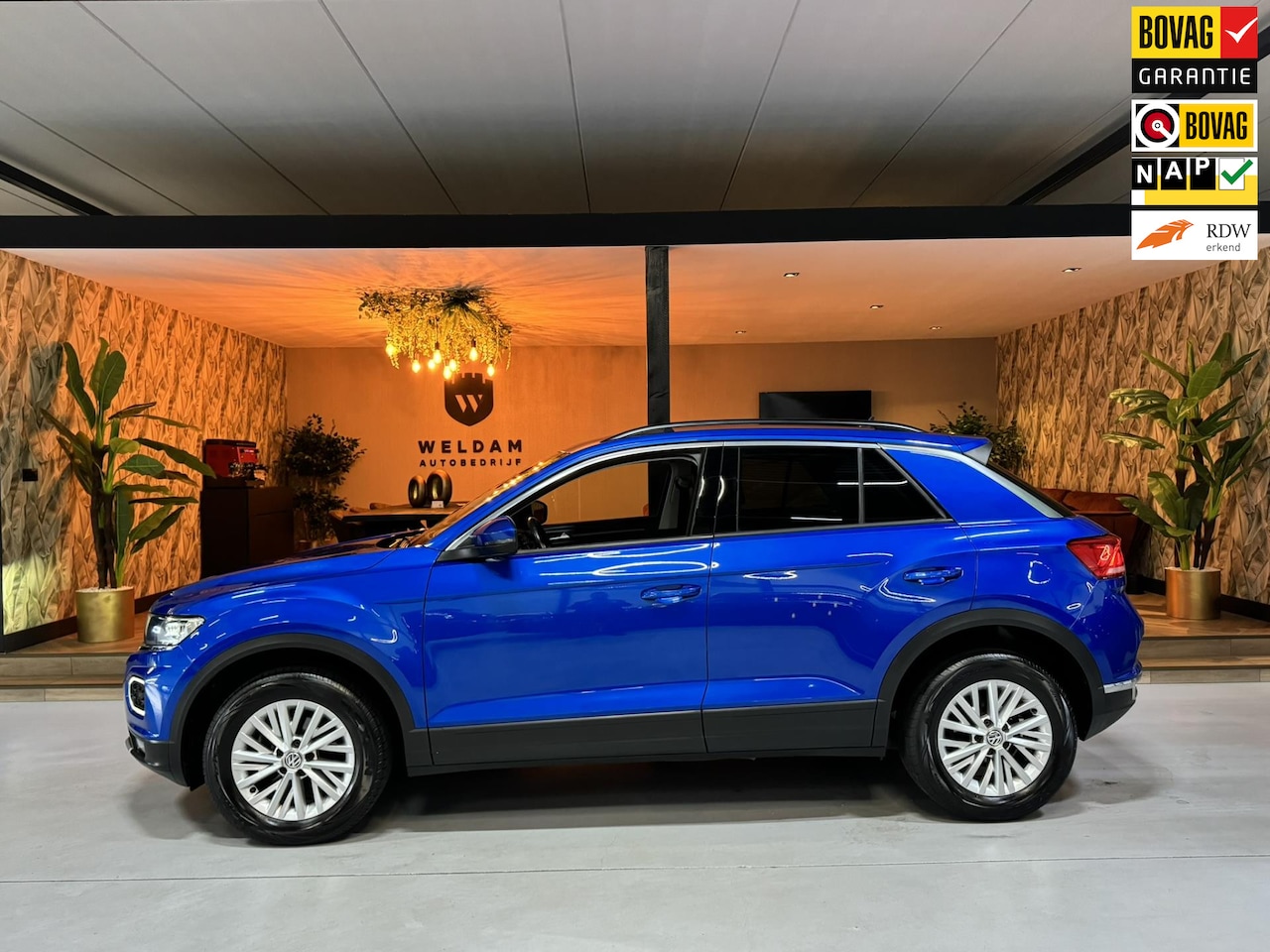 Volkswagen T-Roc - 1.5 TSI Style Garantie Carplay StoelVW Adoptieve Cruise Front ASS Clima Navi Led Dab Rijkl - AutoWereld.nl